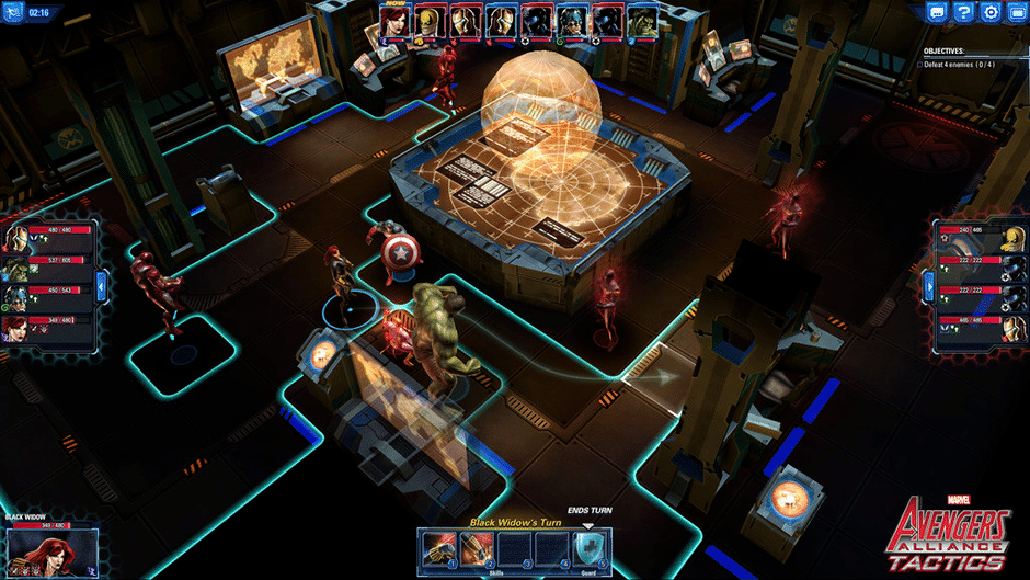 Marvel Avengers Alliance Tactics Screenshot