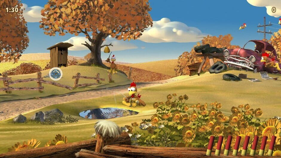 Moorhuhn X: Crazy Chicken X Screenshot