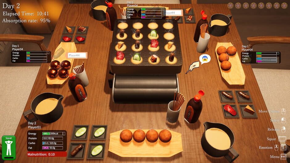 Takoyaki Party Survival Screenshot