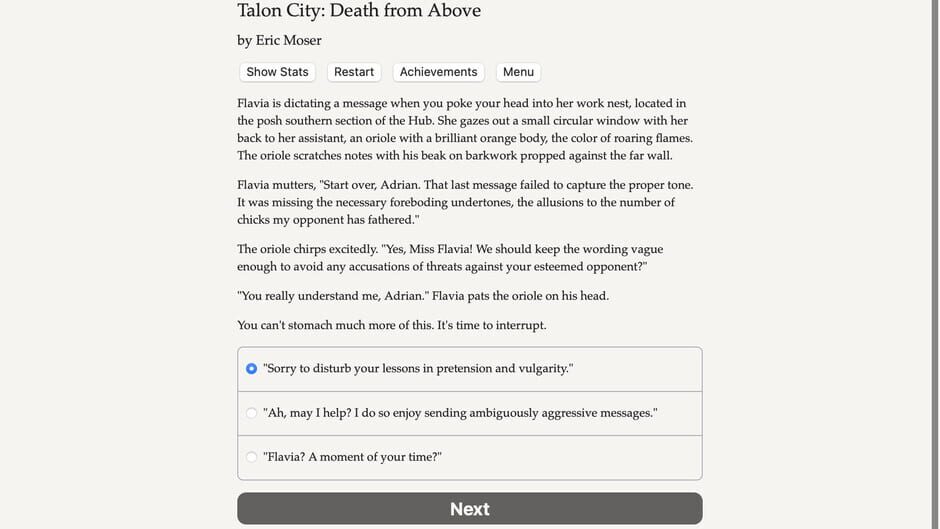 Talon City: Death from Above Screenshot