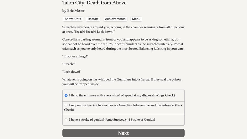 Talon City: Death from Above Screenshot