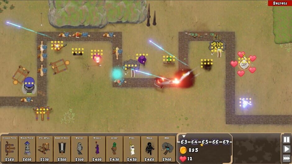 Knights vs Nature Screenshot