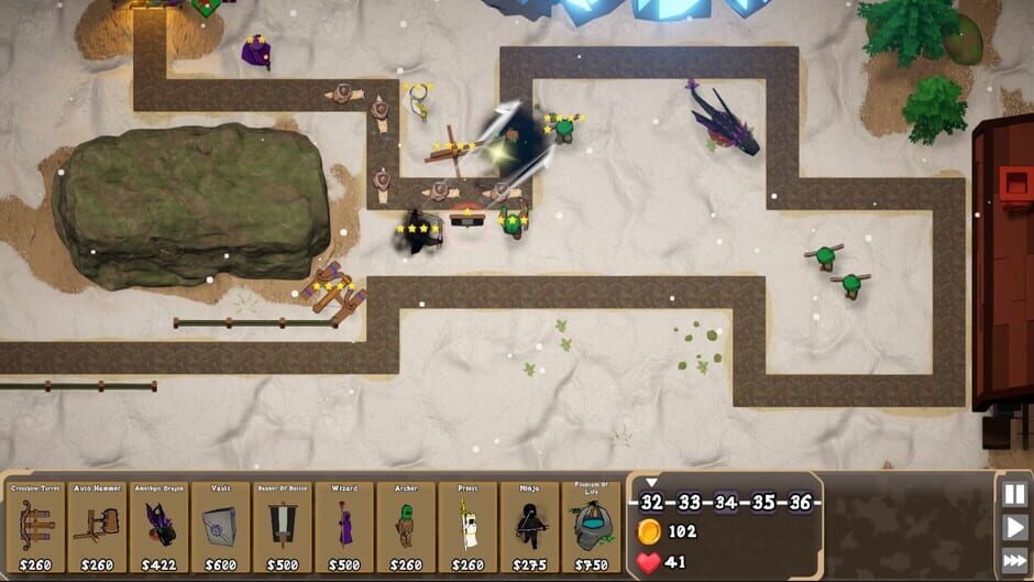 Knights vs Nature Screenshot