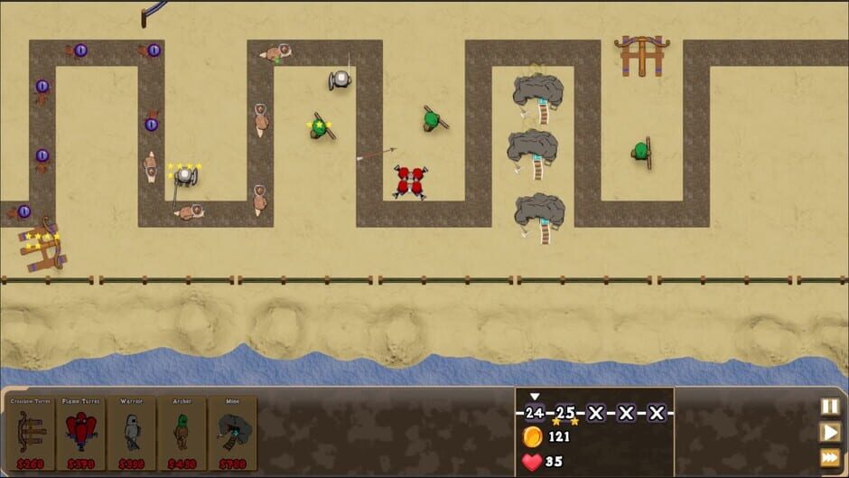 Knights vs Nature Screenshot