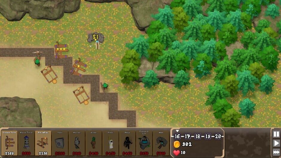 Knights vs Nature Screenshot