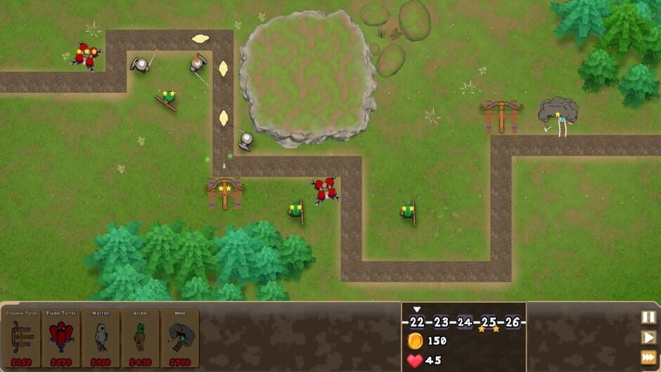 Knights vs Nature Screenshot