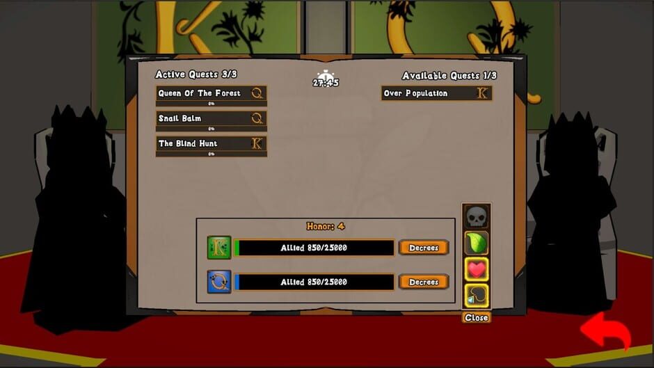 Knights vs Nature Screenshot