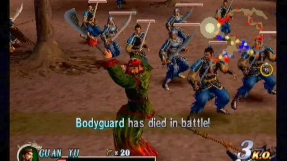 Skärmbild 3 från Dynasty Warriors 2