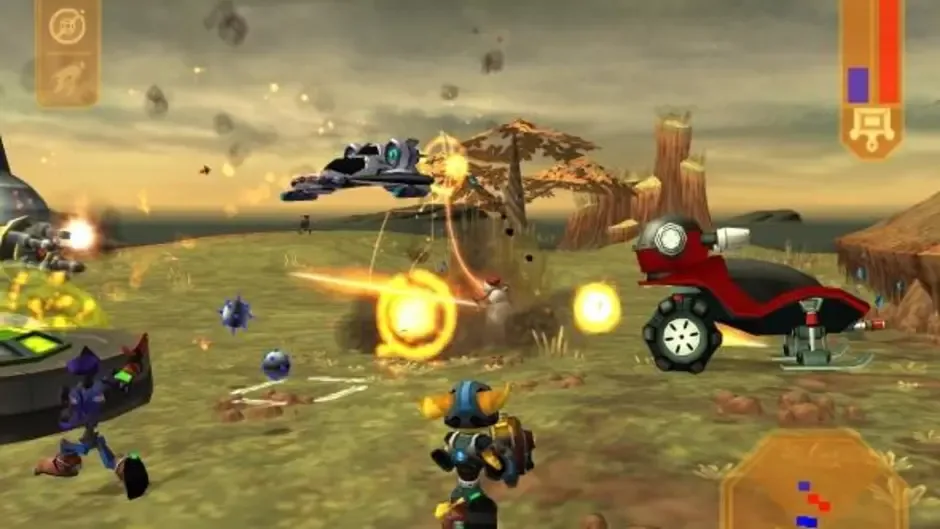 Ratchet & Clank: Up Your Arsenal, captura de tela 2