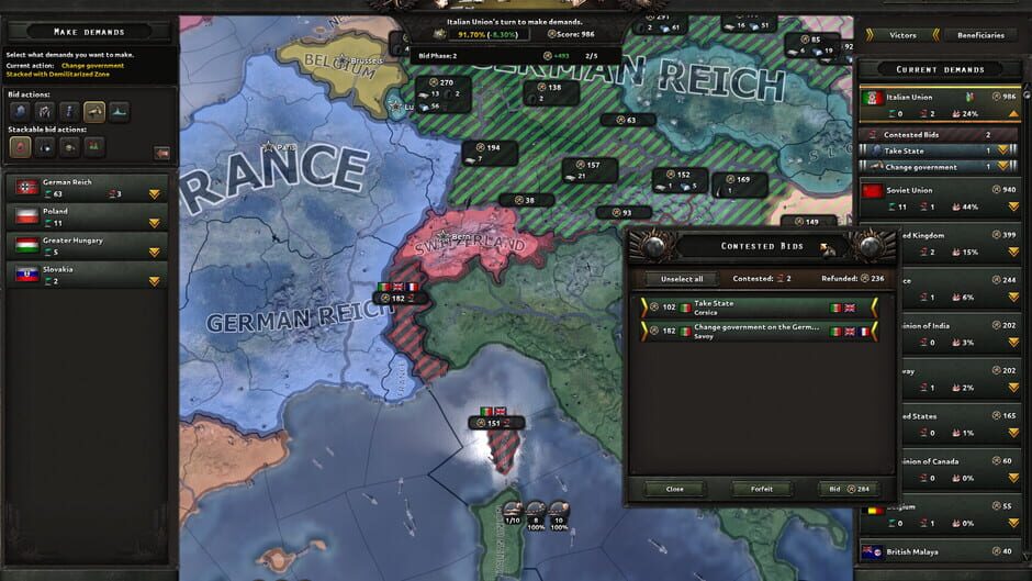 Hearts of Iron IV: By Blood Alone Screenshot