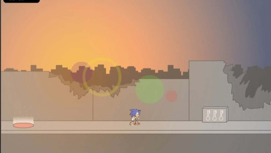 Sonic Flash Screenshot
