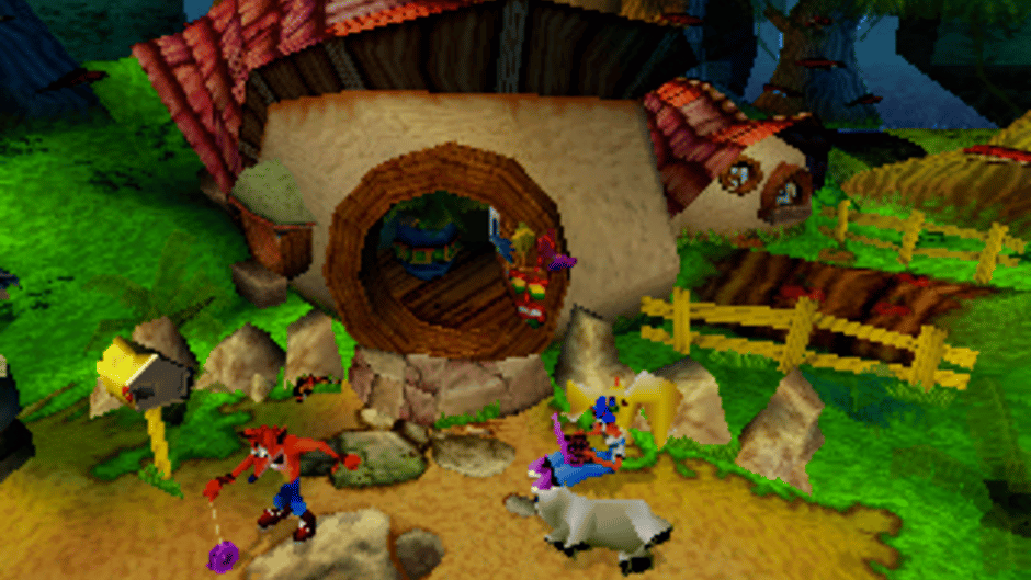 Crash Bandicoot: Warped Screenshot