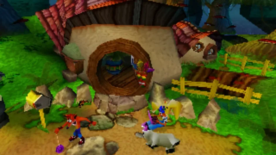 Crash Bandicoot: Warped, captura de tela 5