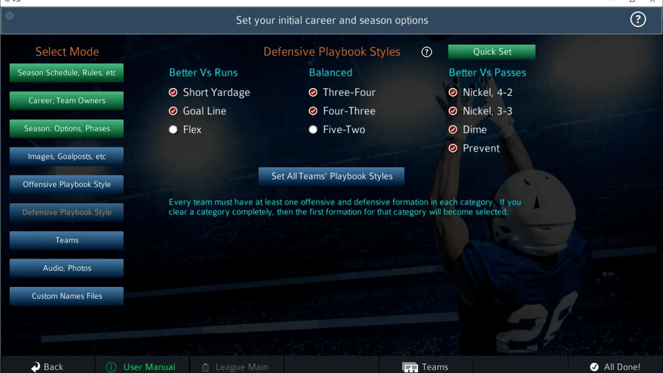 Pro Strategy Football 2023 Screenshot