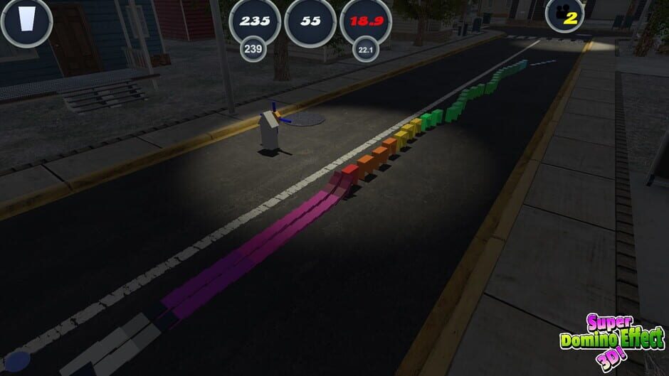 สกรีนช็อตจาก Super Domino Effect 3D (รูปที่ 11)