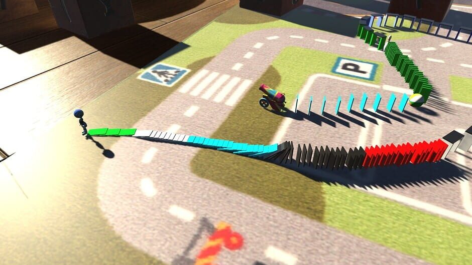 สกรีนช็อตจาก Super Domino Effect 3D (รูปที่ 3)