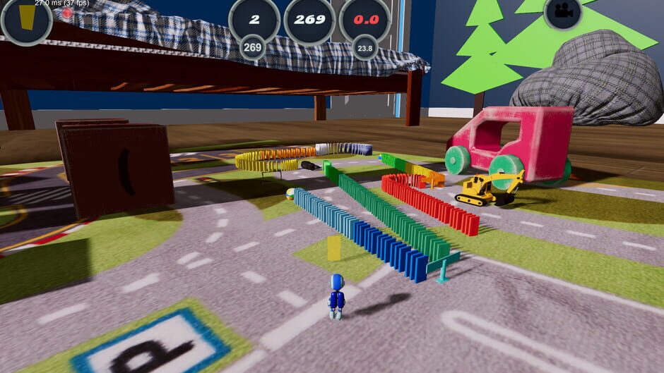 สกรีนช็อตจาก Super Domino Effect 3D (รูปที่ 13)
