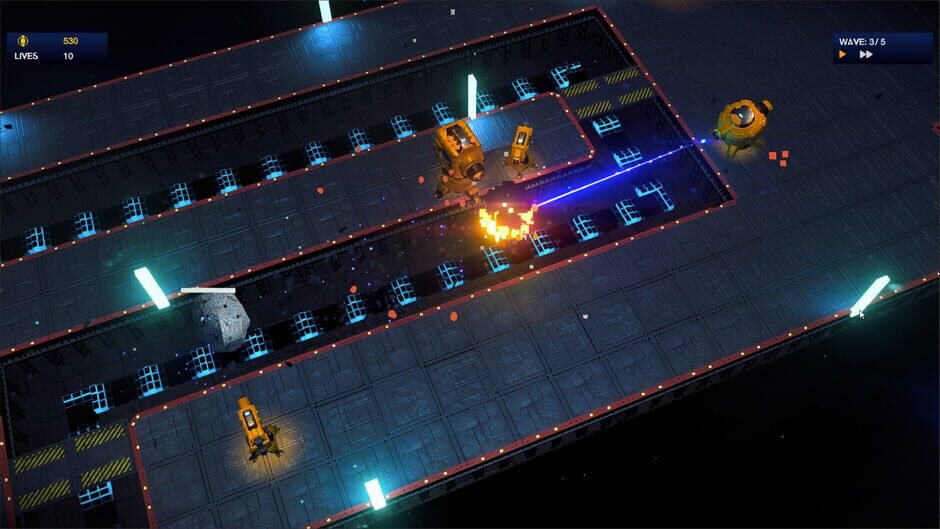สกรีนช็อตจาก Space Gold Rush TD (รูปที่ 5)