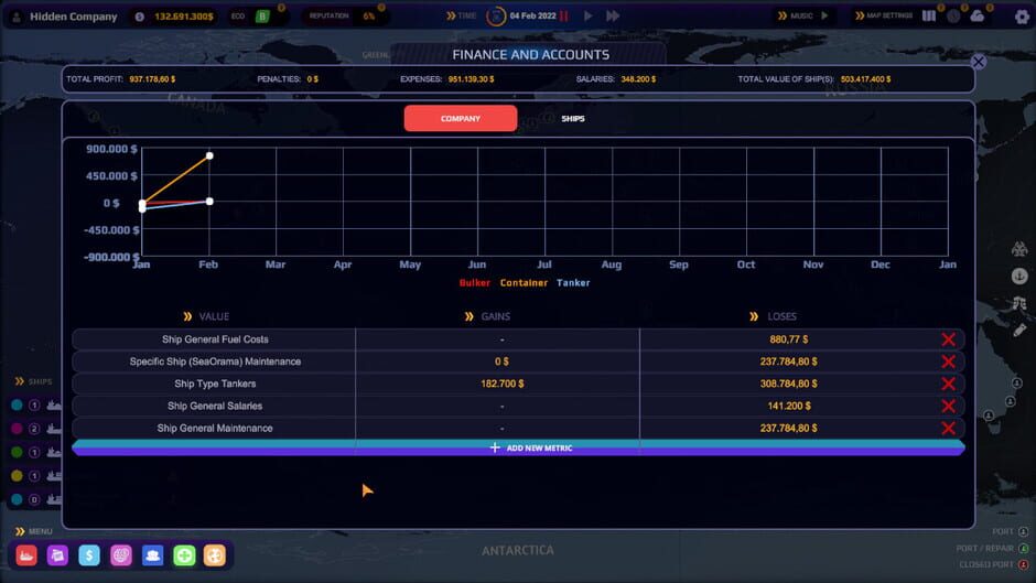 SeaOrama: World of Shipping Screenshot