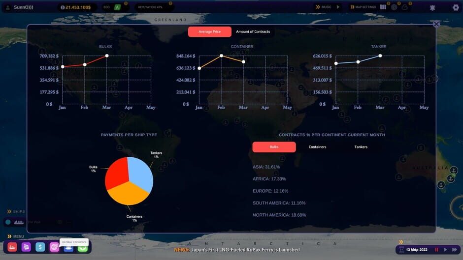 SeaOrama: World of Shipping Screenshot