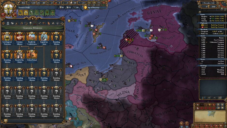 Europa Universalis IV: Lions of the North Screenshot