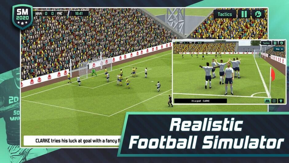 สกรีนช็อตจาก Soccer Manager 2020 (รูปที่ 5)