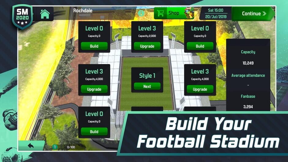 สกรีนช็อตจาก Soccer Manager 2020 (รูปที่ 12)