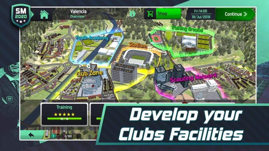 สกรีนช็อตจาก Soccer Manager 2020 (รูปที่ 11)