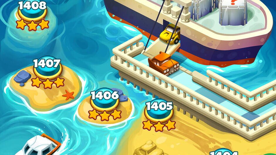 สกรีนช็อตจาก Traffic Puzzle (รูปที่ 4)