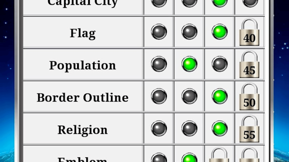 World Geography Screenshot