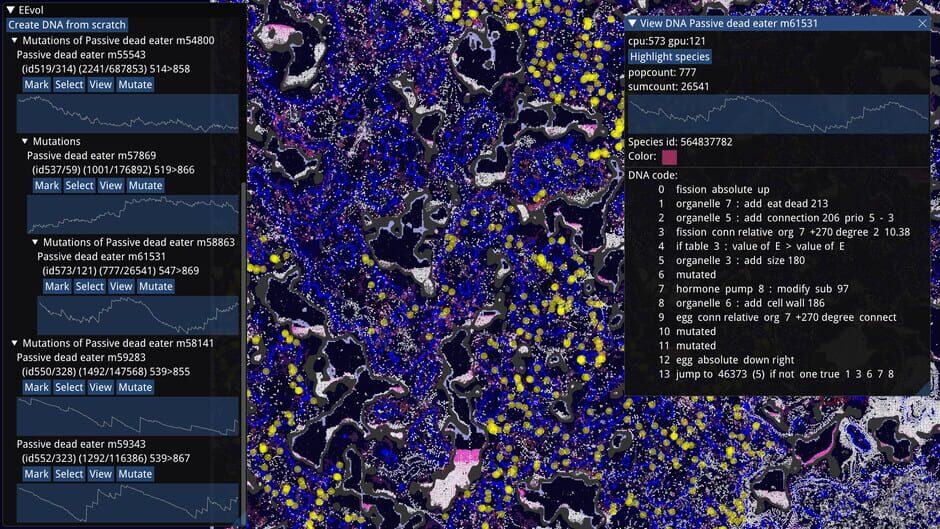 EEvol Screenshot