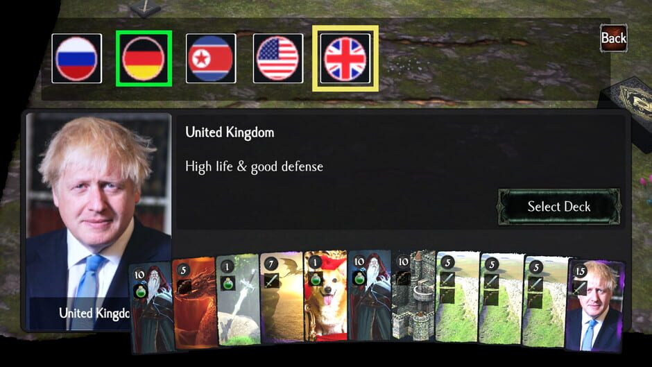 World War 3: Card Battler Screenshot