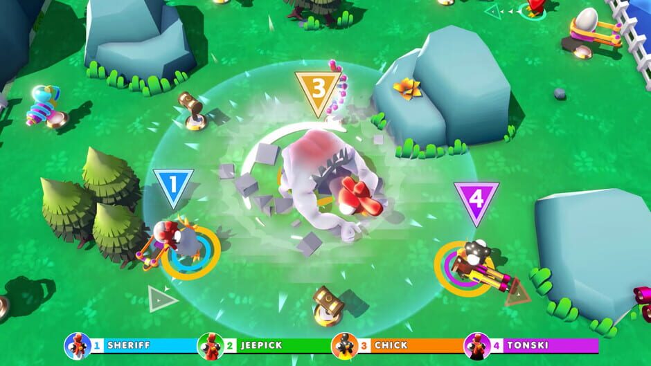 Chickenoidz Super Party Screenshot