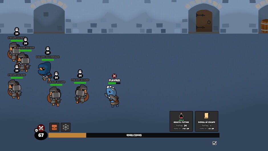 สกรีนช็อตจาก Tower Walker: MMO Grind Simulator (รูปที่ 11)