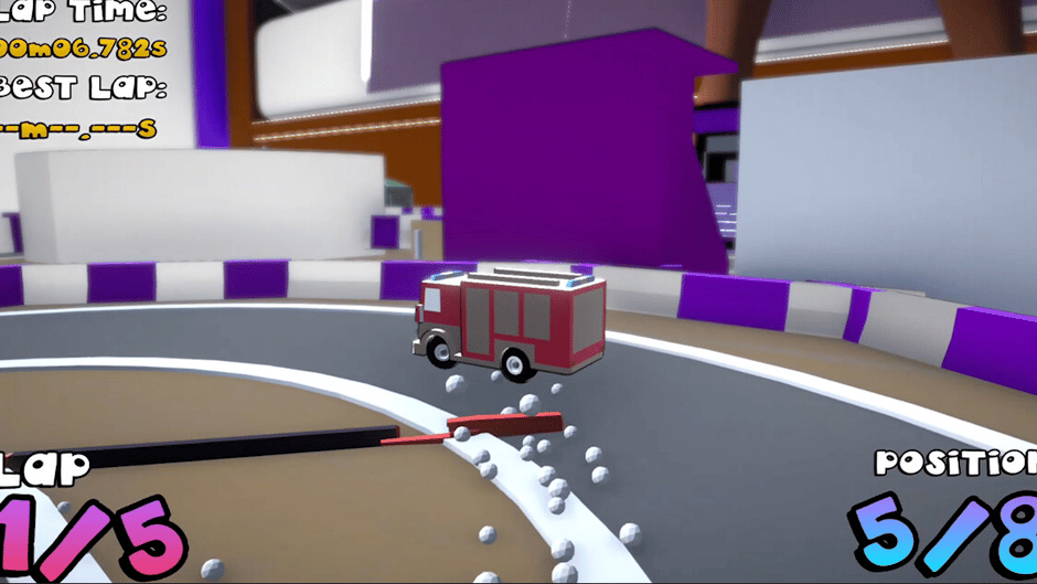 Just Drive a Lil: It's a Mini Racing Game! Screenshot