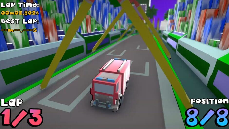 Just Drive a Lil: It's a Mini Racing Game! Screenshot