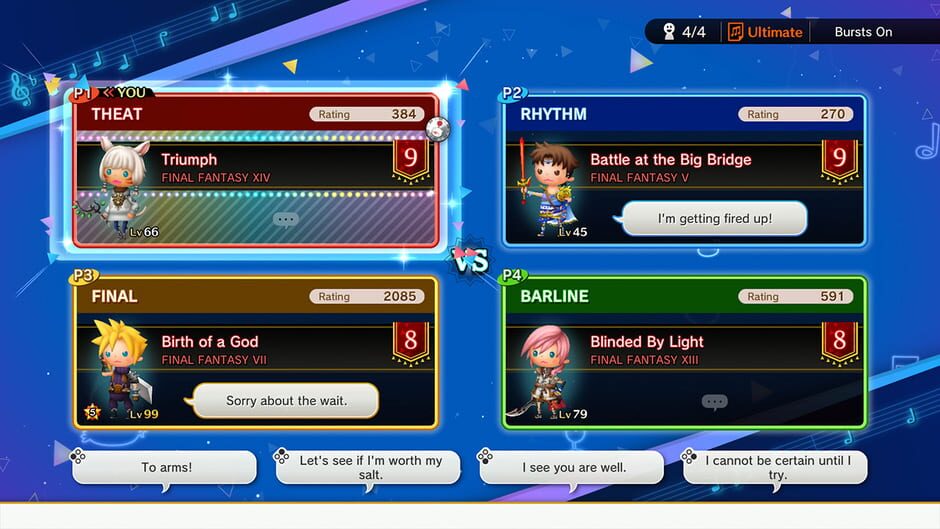 Theatrhythm Final Bar Line screenshot 3