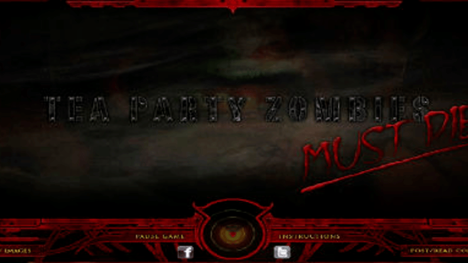 Tea Party Zombie Must Die Screenshot