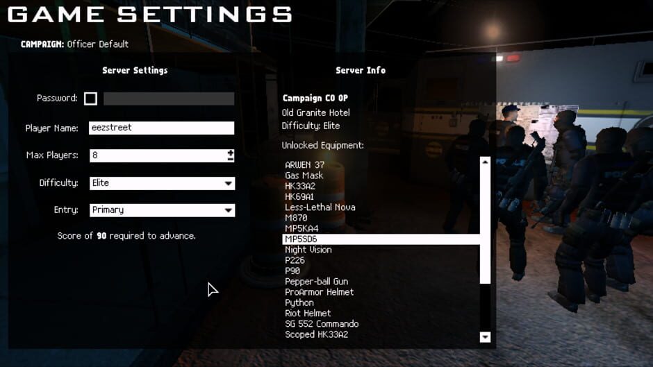 สกรีนช็อตจาก SWAT 4: Elite Force (รูปที่ 12)