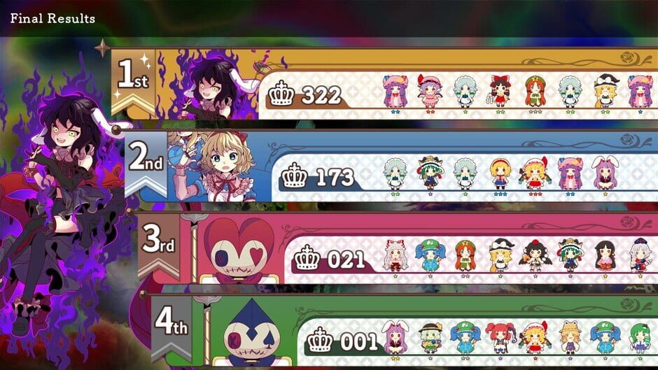 Touhou DollDraft Screenshot