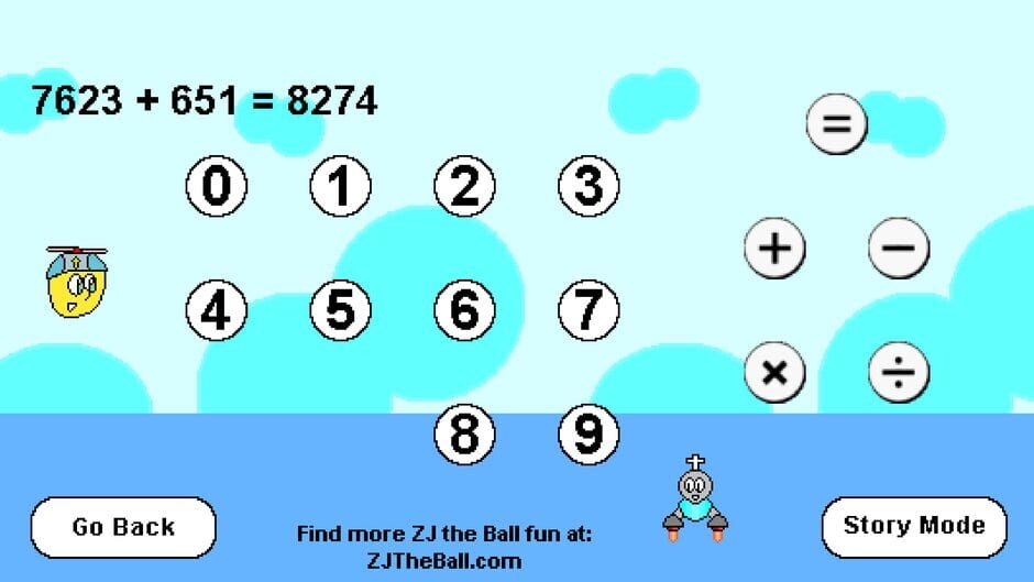 ZJ the Ball CalculatorSWITCH游戏截图