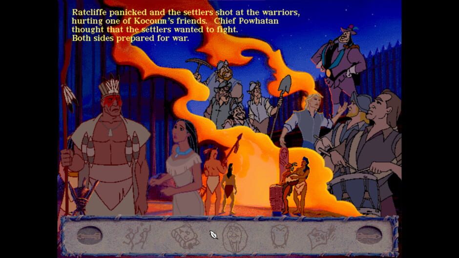 Screenshots Disney's Animated Storybook: Pocahontas