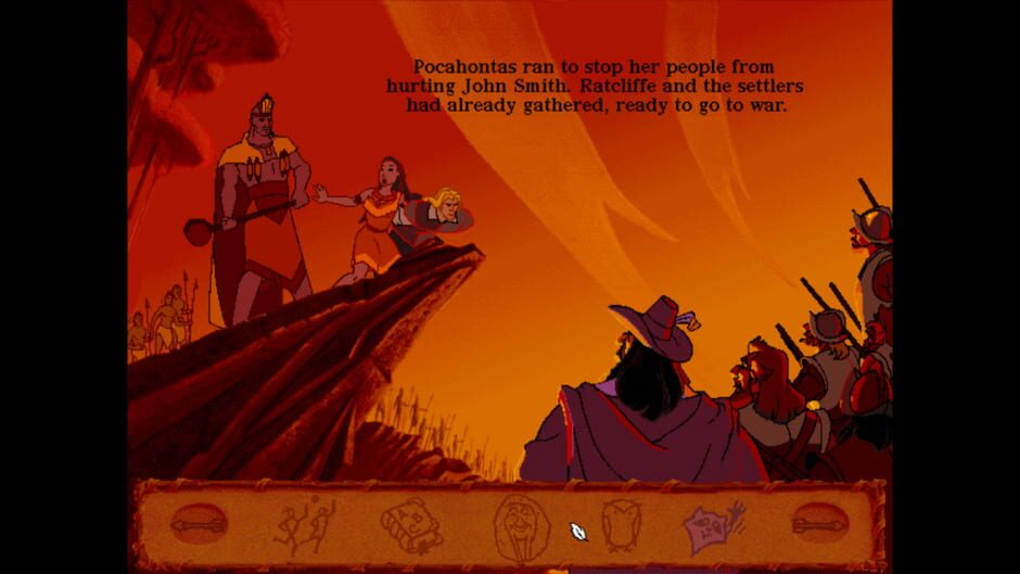 Screenshots Disney's Animated Storybook: Pocahontas