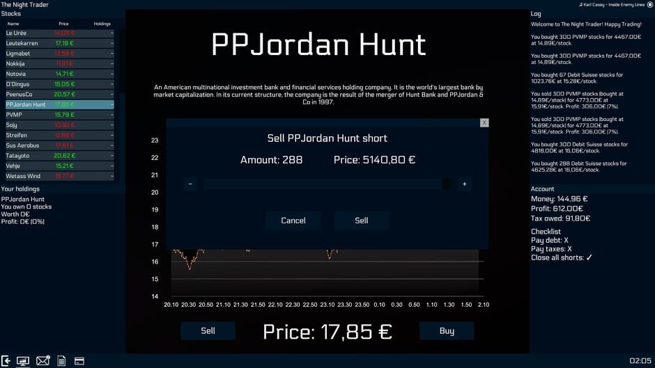 Trader of the Night Screenshot