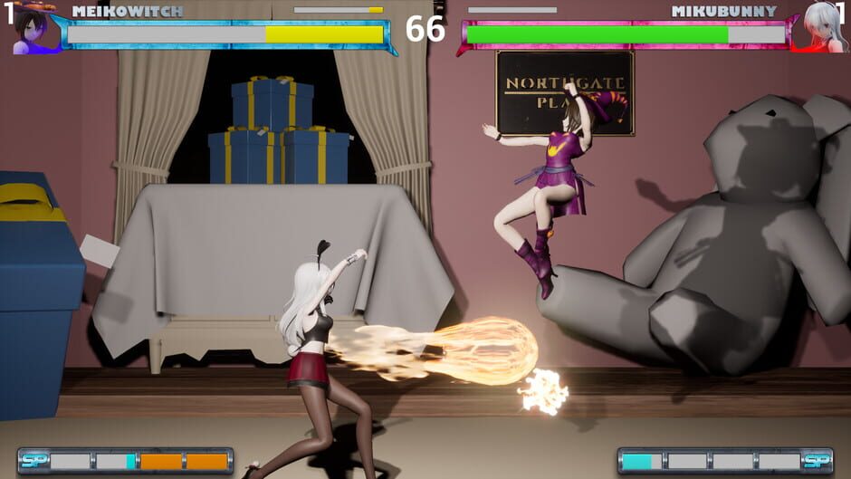 Girls slap Screenshot