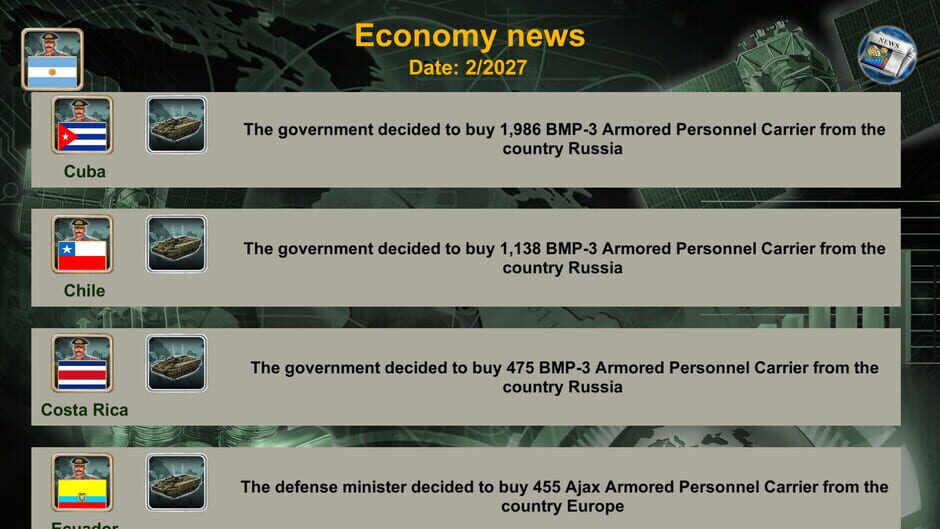 Latin America Empire 2027 Screenshot