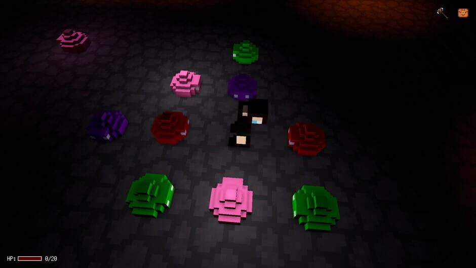 Spooky Halloween in the Voxel World Screenshot