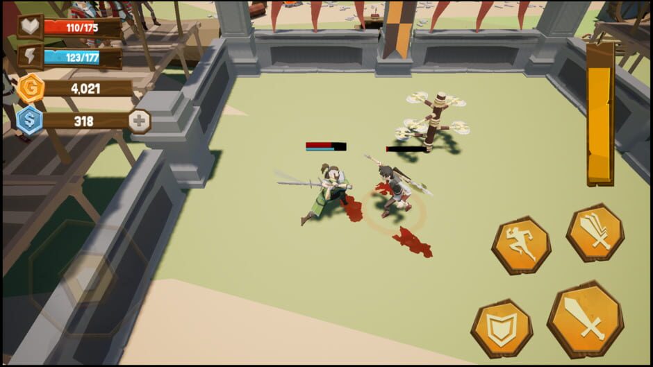 สกรีนช็อตจาก Sword of Glory Roguelite Slash (รูปที่ 6)