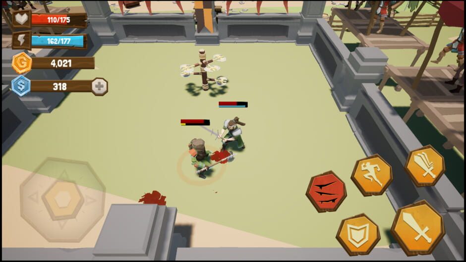 สกรีนช็อตจาก Sword of Glory Roguelite Slash (รูปที่ 5)