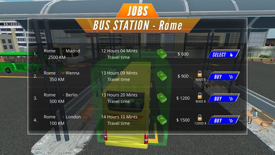 Europe Bus Driver Screenshot